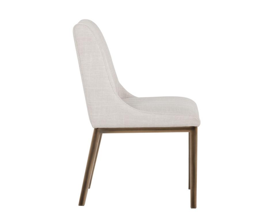 Halden Dining Chair - Beige Linen by Sunpan