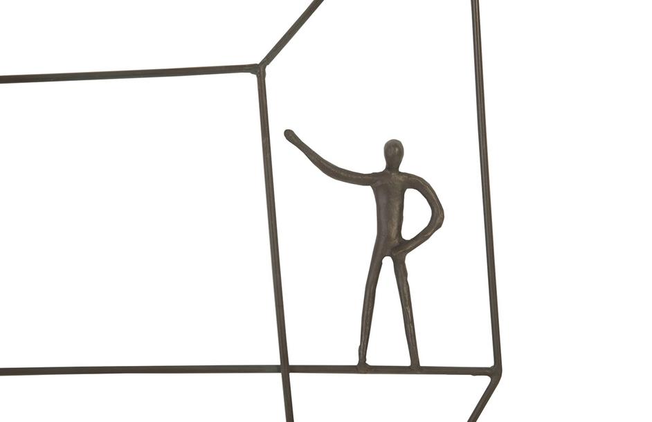 Perspective Wall Art, Square, Standing Arm Up by PHILLIPS COLLECTION