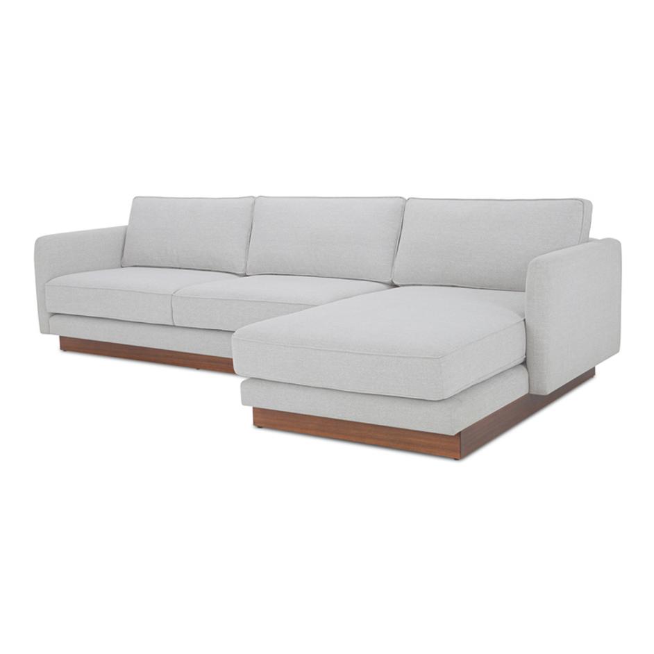 Vernon Right Sectional Grey by Moes Home