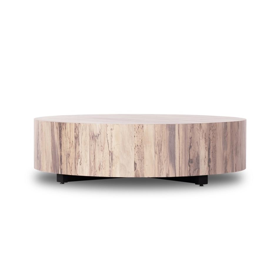 Hudson Large Coffee Table In Ashen Walnut by FOUR HANDS