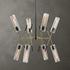 Telesto 8 Light Linear Pendant by Uttermost