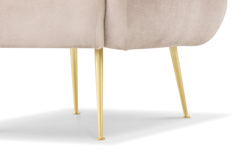 Channeled Accent Chair by Urbia Imports