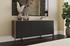 DALTON SIDEBOARD - ANTIQUE BRASS - BLACK by Sunpan