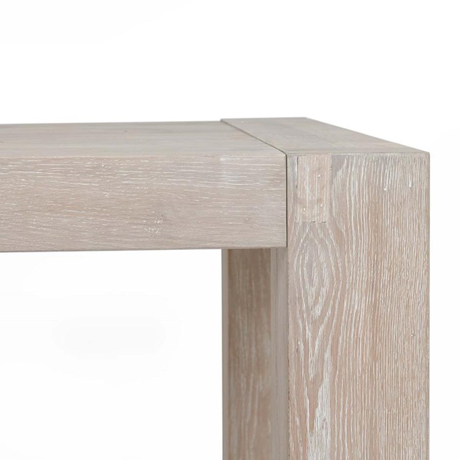 Kingston 89" Dining Table White by Classic Home