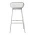 PIAZZA OUTDOOR BARSTOOL WHITE by Moes Home