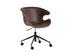 Kash Office Chair - Hearthstone Brown by Sunpan