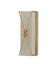 Ariadne Large Wall Sconce In Contemporary Gold Leaf by Currey & Company