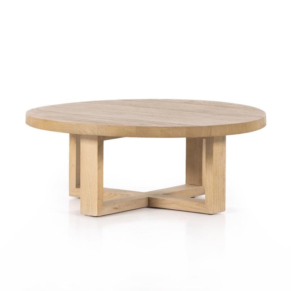 Liad Coffee Table - Natural Nettlewood by Four Hands