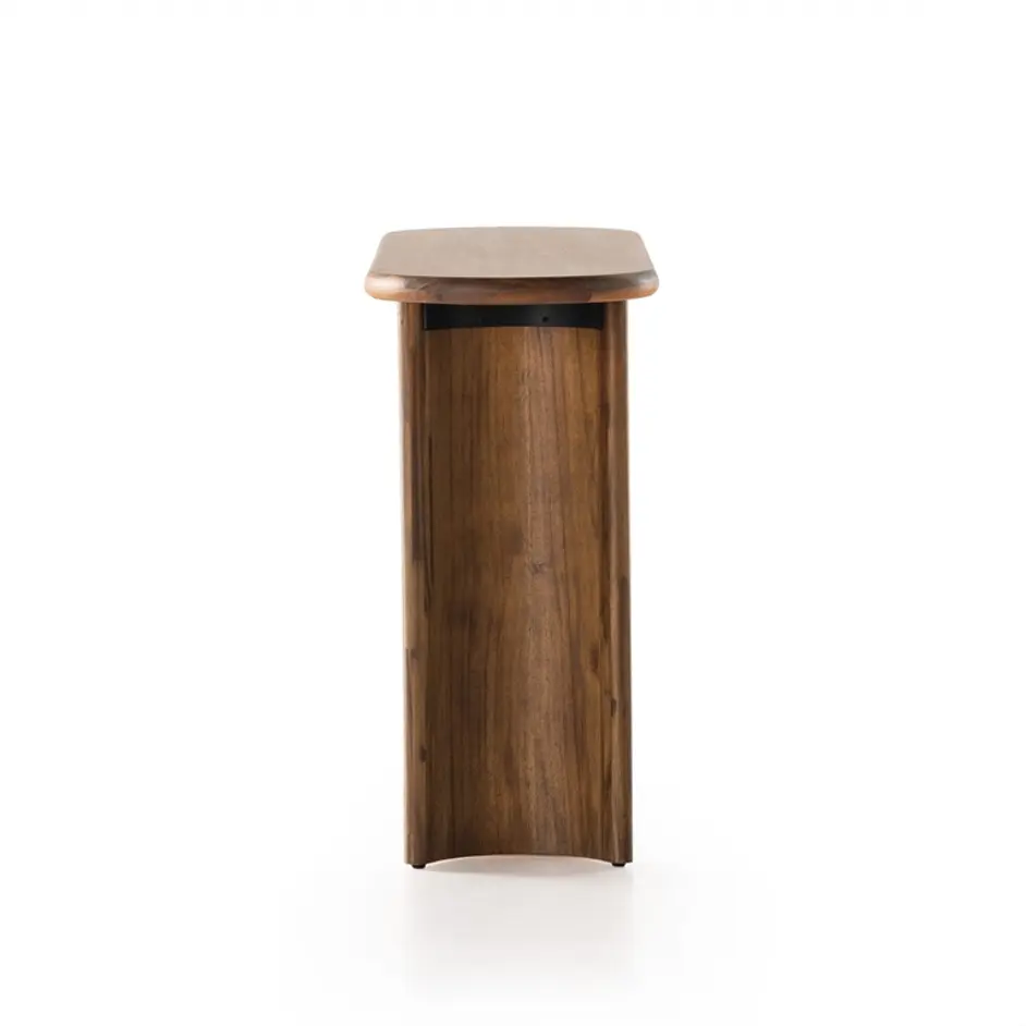 Paden Console Table - Sandy Acacia Solid by Four Hands