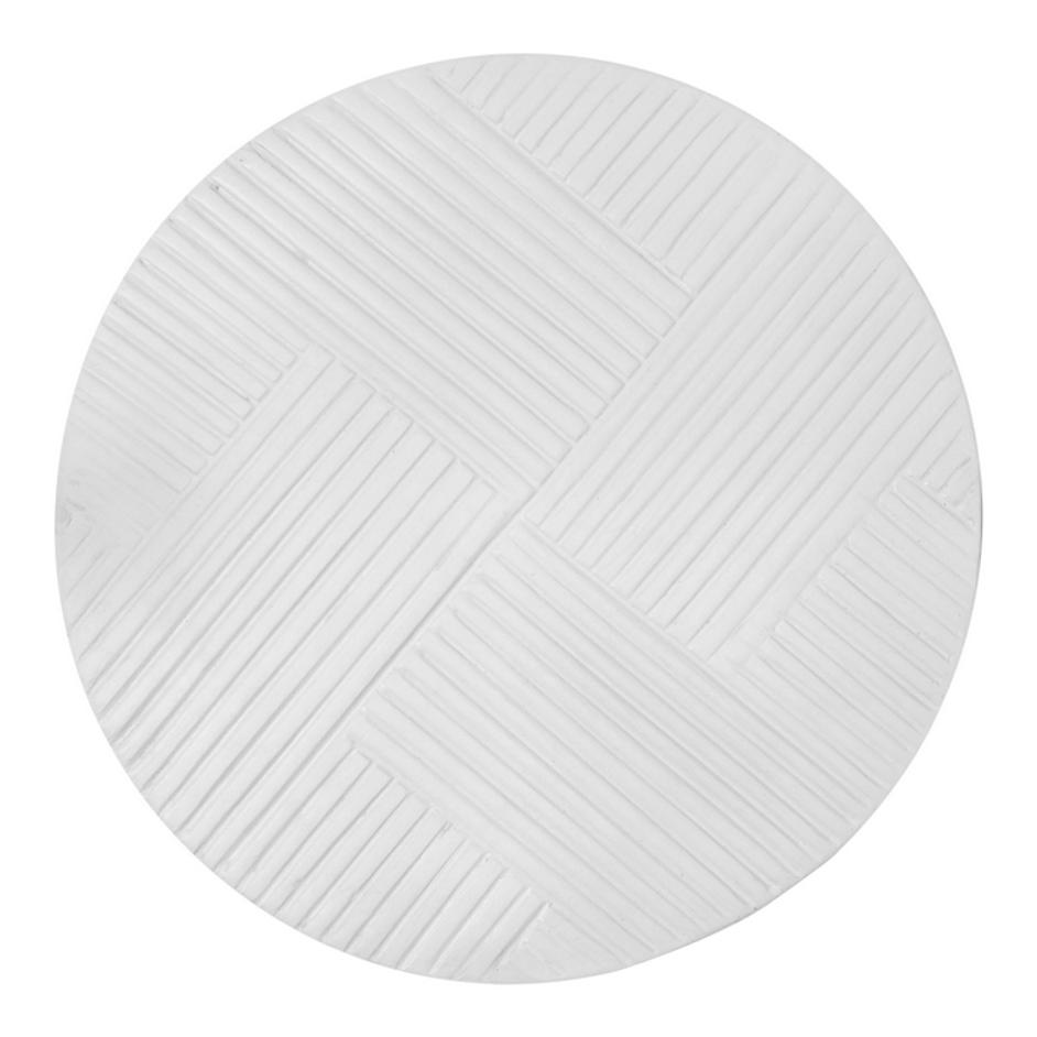 FOUNDATION OUTDOOR ACCENT TABLE WHITE by Moes Home