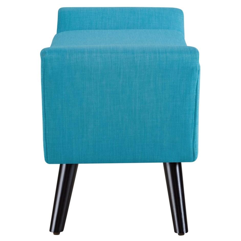 Gatley Upholstered Fabric Bench In Pure Water by Modway Furniture