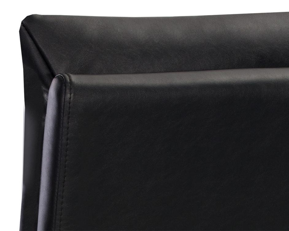 Paige Counter Stool - Bravo Black by Sunpan