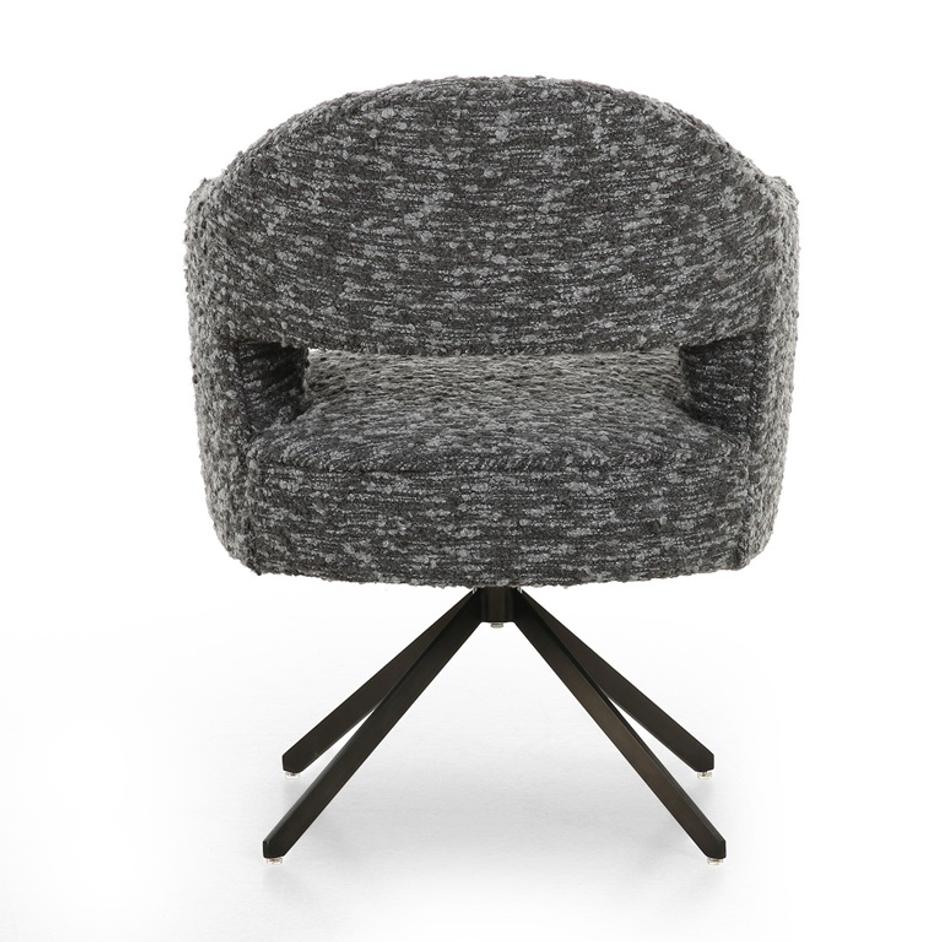 Adara Desk Chair - Solema Charcoal by Four Hands