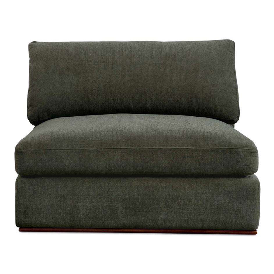 Rue Slipper Chair Deep Green by Moes Home