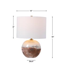 Durango Terracotta Accent Lamp by Uttermost