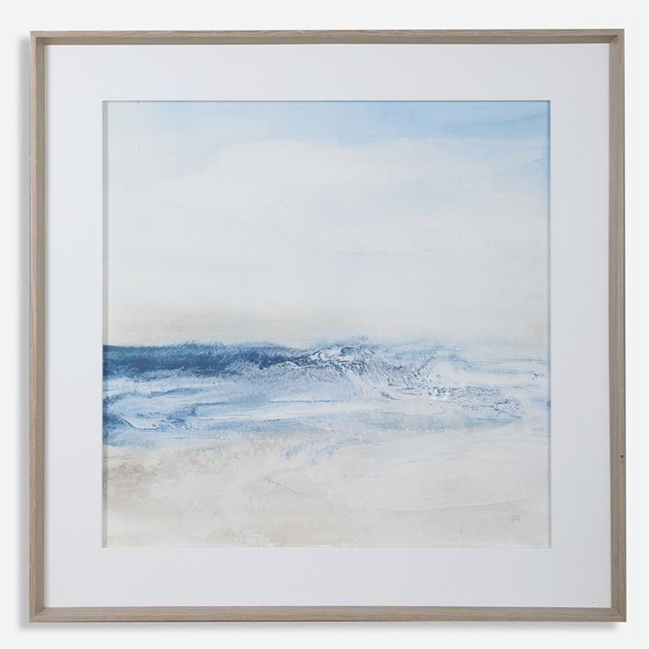 Surf And Sand Framed Print by Uttermost