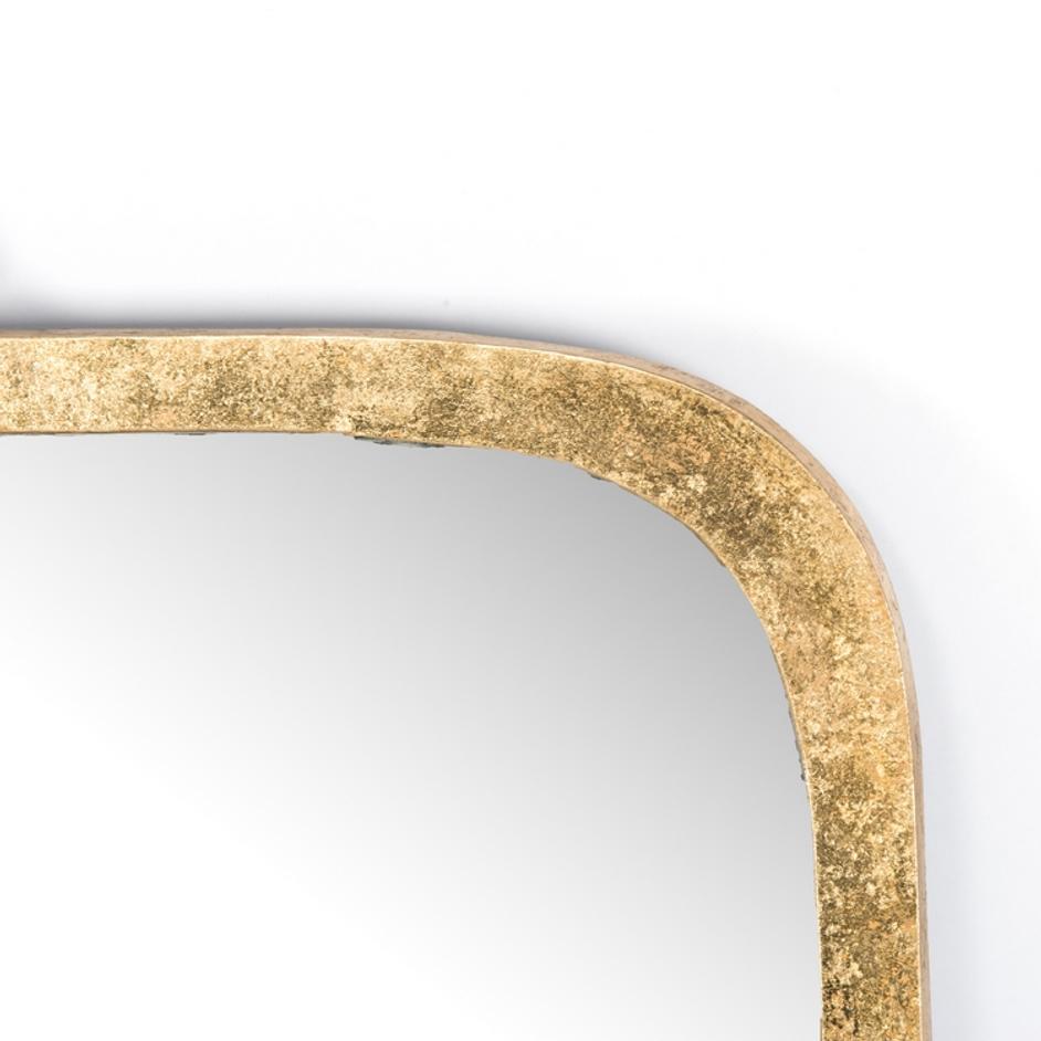 Hyde Large Mirror-Gold Leaf by FOUR HANDS