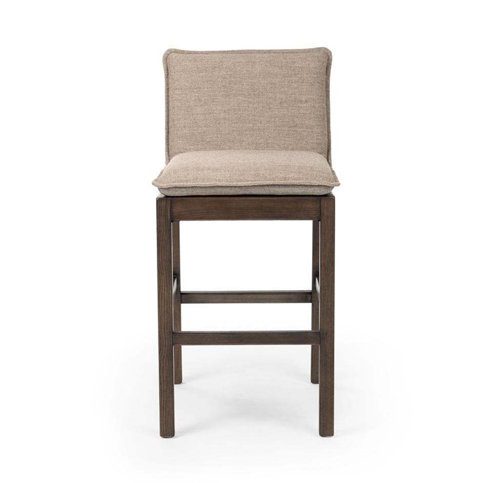 Wilmington Bar Stool in Alcala Fawn by FOUR HANDS