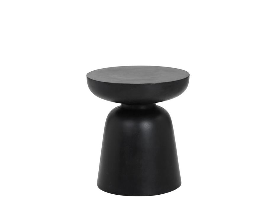 LUCIDA END TABLE BLACK by Sunpan