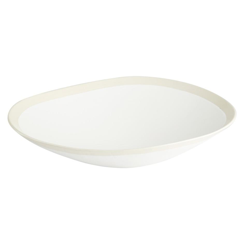 Laura Bowl | White - Large by Cyan Design