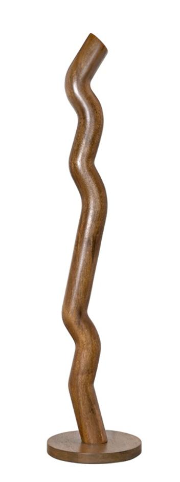 Licorice Dark Walnut Sculpture by Noir Furniture