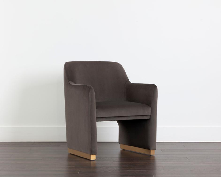 JAIME DINING ARMCHAIR - MEG ASH by Sunpan