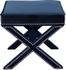 Alan Ottoman/Bench In Navy Velvet by Meridian Furniture