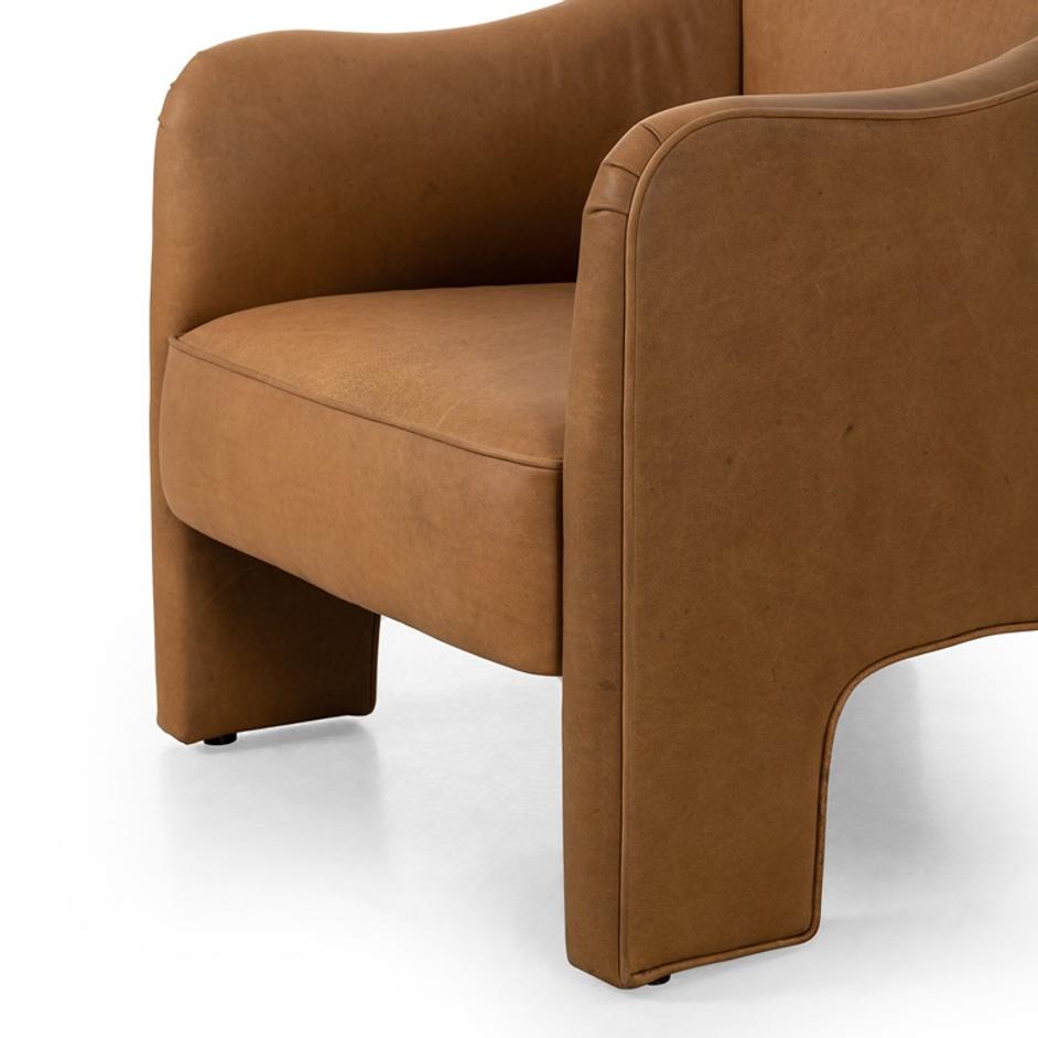 Sully Chair - Eucapel Cognac by Four Hands