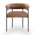 Carrie Dining Chair - Chaps Saddle by Four Hands