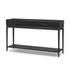 Rosenell Console Table - 60" - Black Oak Solid by Four Hands