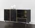 Markwood Sideboard - Brass - Dark Brown by Sunpan