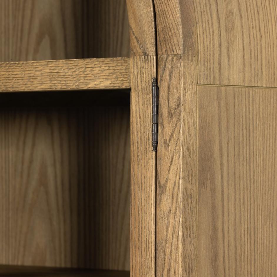 Tolle Cabinet In Drifted Oak Solid by FOUR HANDS