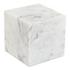 Cora Cube Tabletop Accent Banswara Purple White Marble by Moes Home