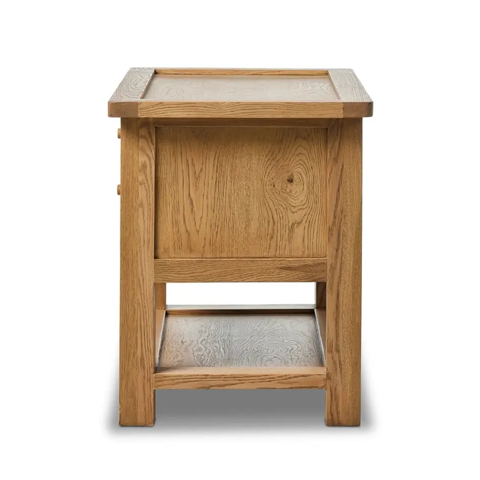 Millbrook Nightstand In Natural Light Oak-Natural Light Oak Veneer by Four Hands
