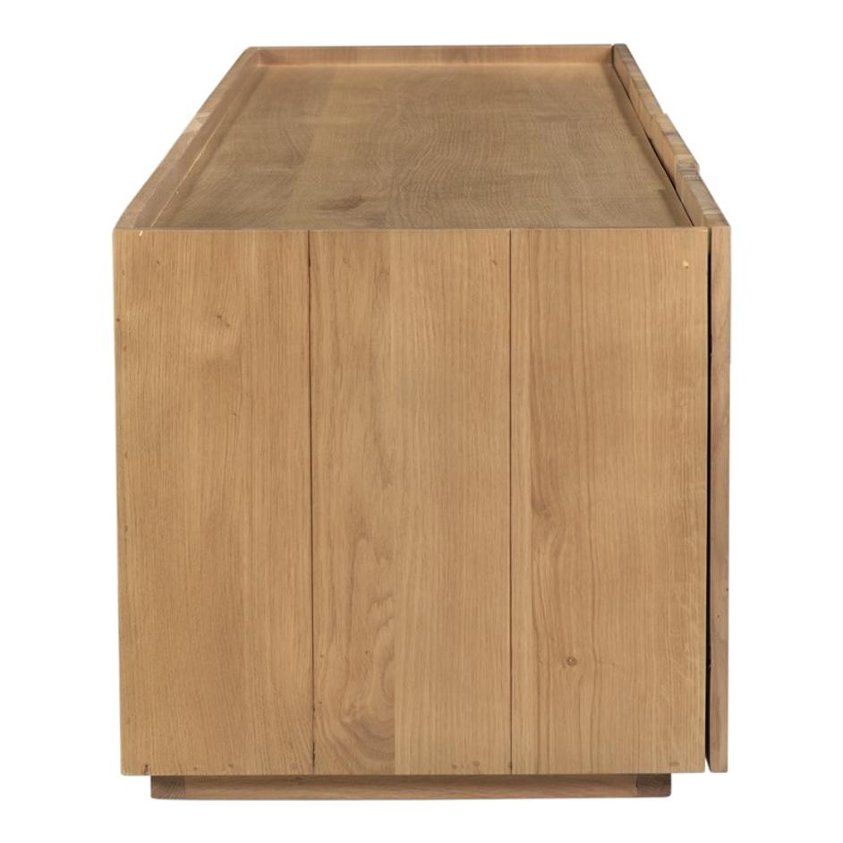 PLANK MEDIA CABINET NATURAL by Moes Home