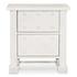 Clement Nightstand Whitewashed by Moes Home