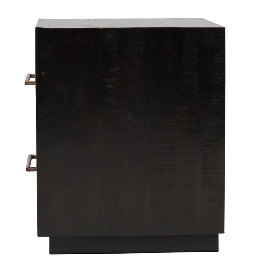 Suki Nightstand - Burnished Black by FOUR HANDS