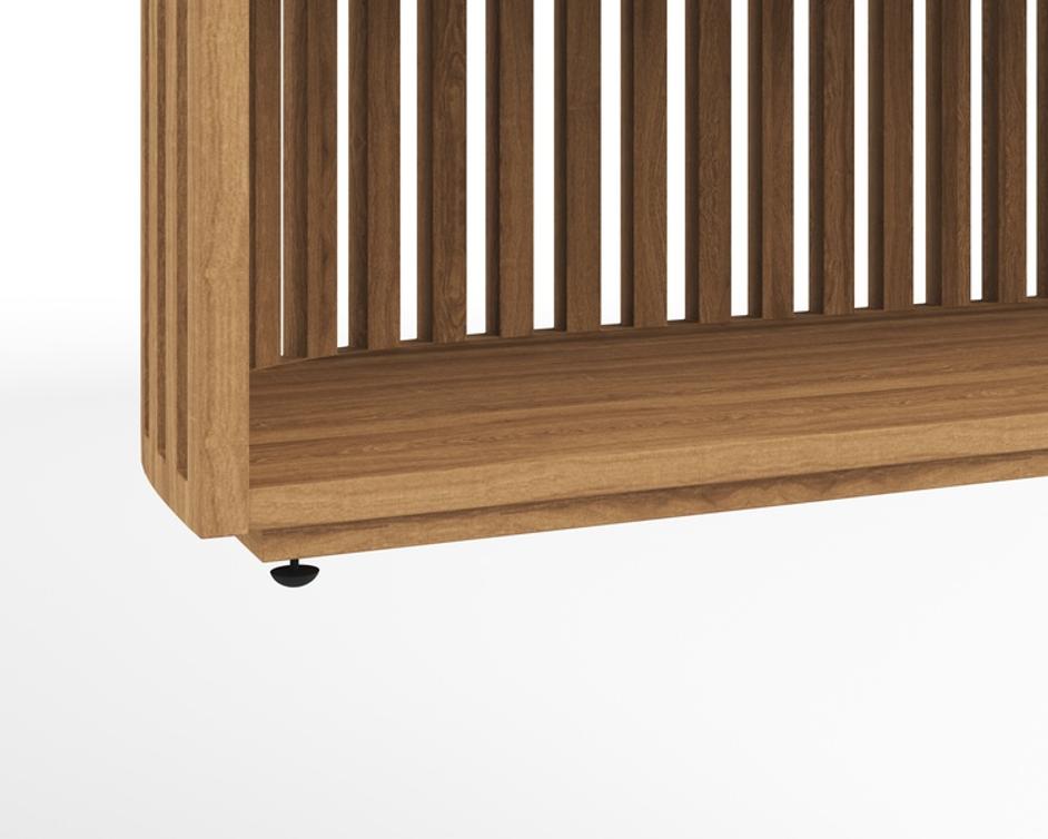 TESSA BOOKCASE - NATURAL by Sunpan