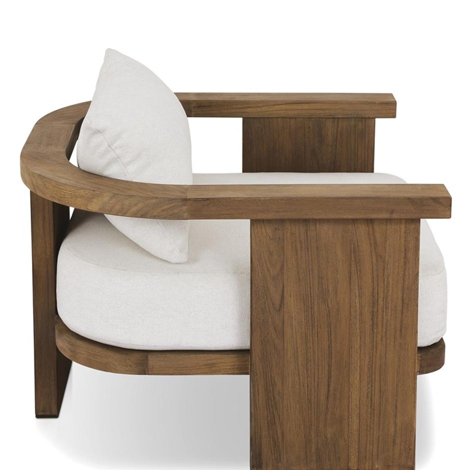 Tahana Outdoor Chair - Alessi Linen by Four Hands