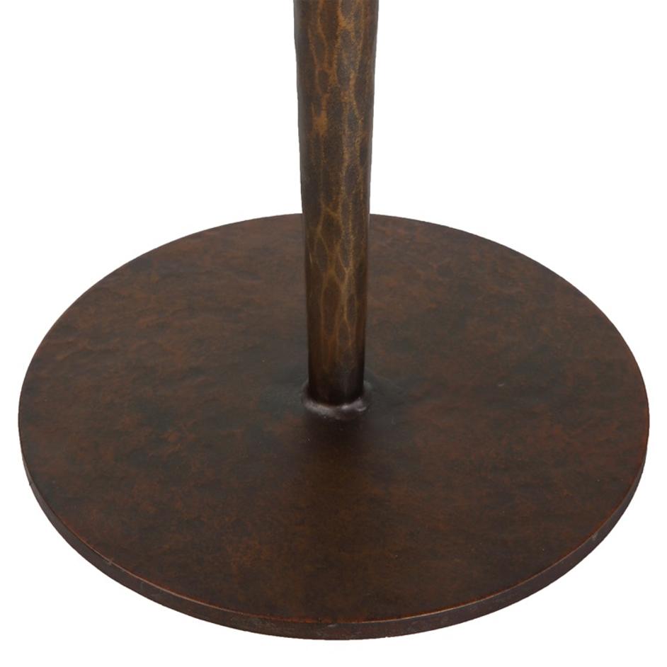 Industria Copper Bronze Accent Table by Uttermost