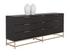 REBEL DRESSER - LARGE - GOLD - CHARCOAL GREY by Sunpan