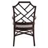 Kara Rattan Arm Chair In Paloma Brown by New Pacific Direct