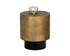 BERNABY END TABLE - ANTIQUE BRASS by Sunpan