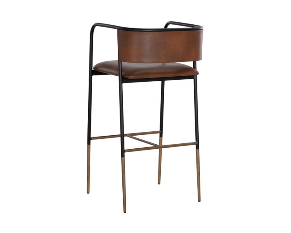 BRENAN BARSTOOL - BRAVO COGNAC by Sunpan