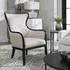 Sandy Wing Back Armchair by Uttermost