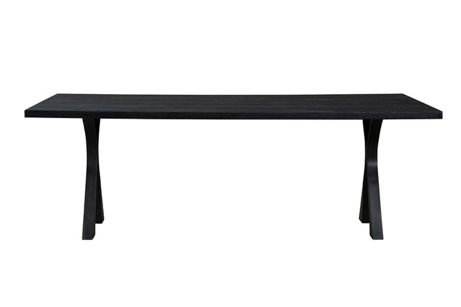 Black Wishbone Dining Table by Furniture Classics