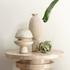 Elavated Ceramic Decorative Vase, Off White by Jamie Young