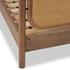 Caroline Bed In Smoked Oak In King by FOUR HANDS