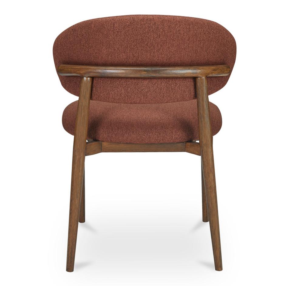 Ellie Dining Chair Rust by Moes Home