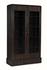 Noho Hutch in Mahogany, Hand-Rubbed Black with Light Brown Accents by Noir Furniture